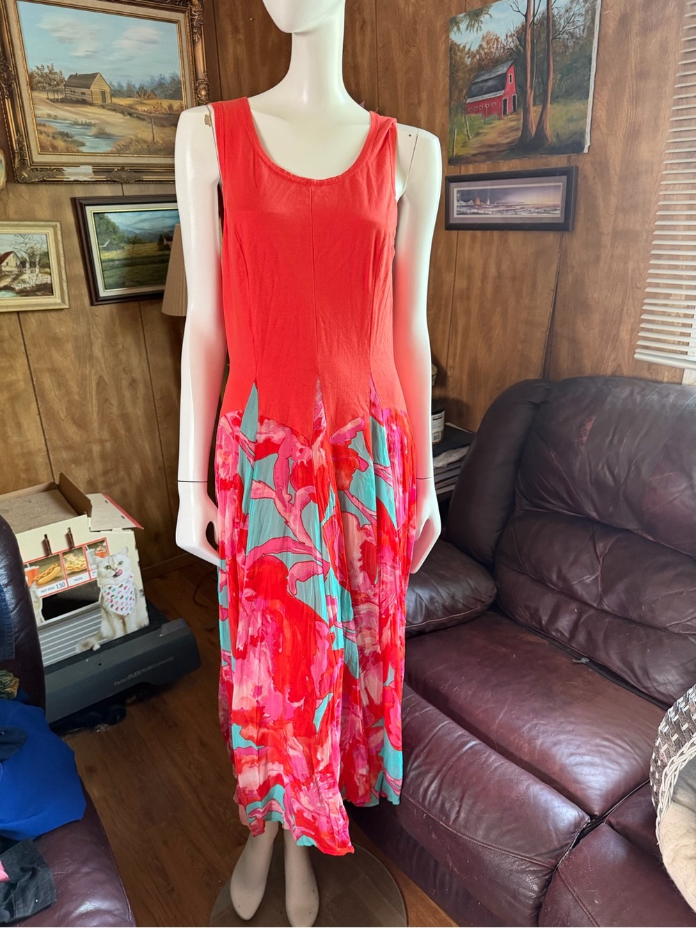 Vasna Boho Floral Dress